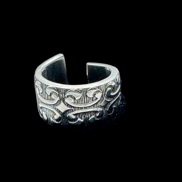 Spoon Open Ring from Roger's Co Casa Vista Coll. Size 7 Vintage Stainless Steel - Picture 17 of 17